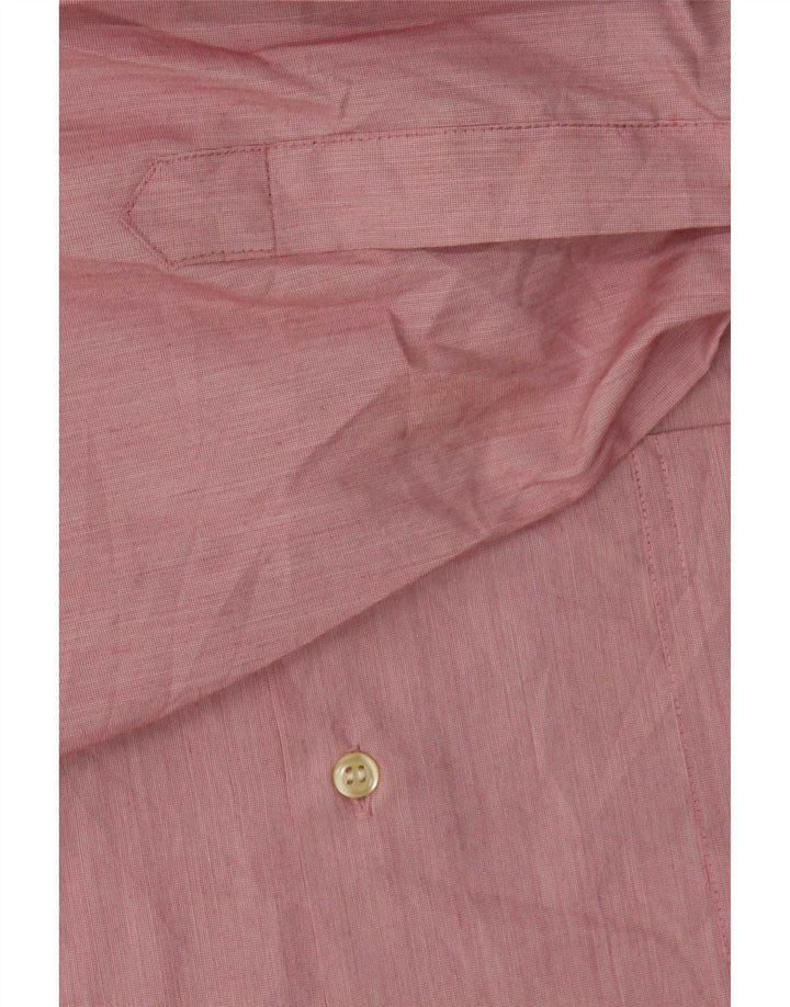 Camisa masculina Pierre Cardin tamanho 41 poliéster rosa médio