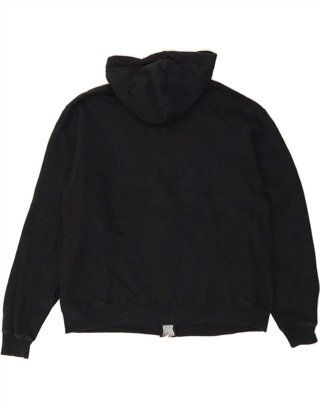 CHAMPION Mens Zip Hoodie Sweater XL Black Cotton Vintage Champion and Second-Hand Champion from Messina Hembry 