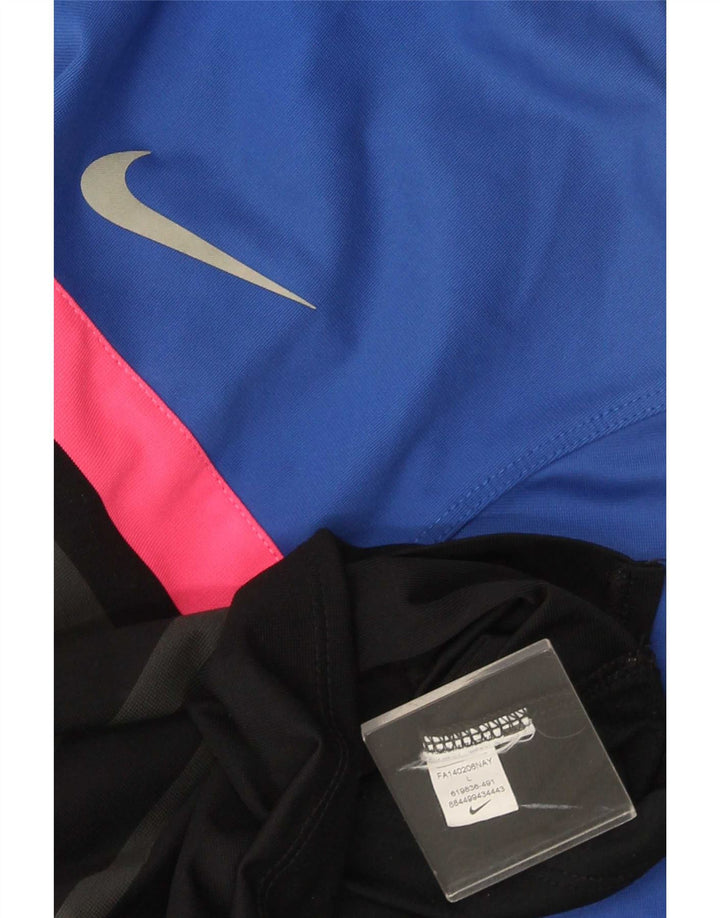 Camisa polo masculina Nike grande listrada multicolorida