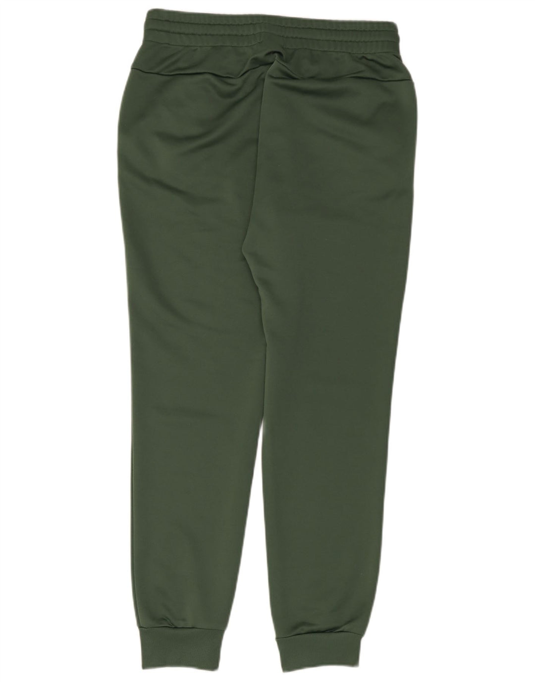Calças de treino masculinas Adidas Joggers UK 12/14 poliéster verde médio