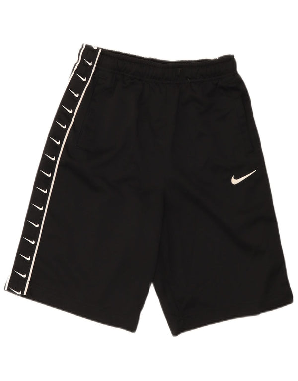 Shorts esportivos gráficos Nike Boys 13-14 anos XL preto poliéster