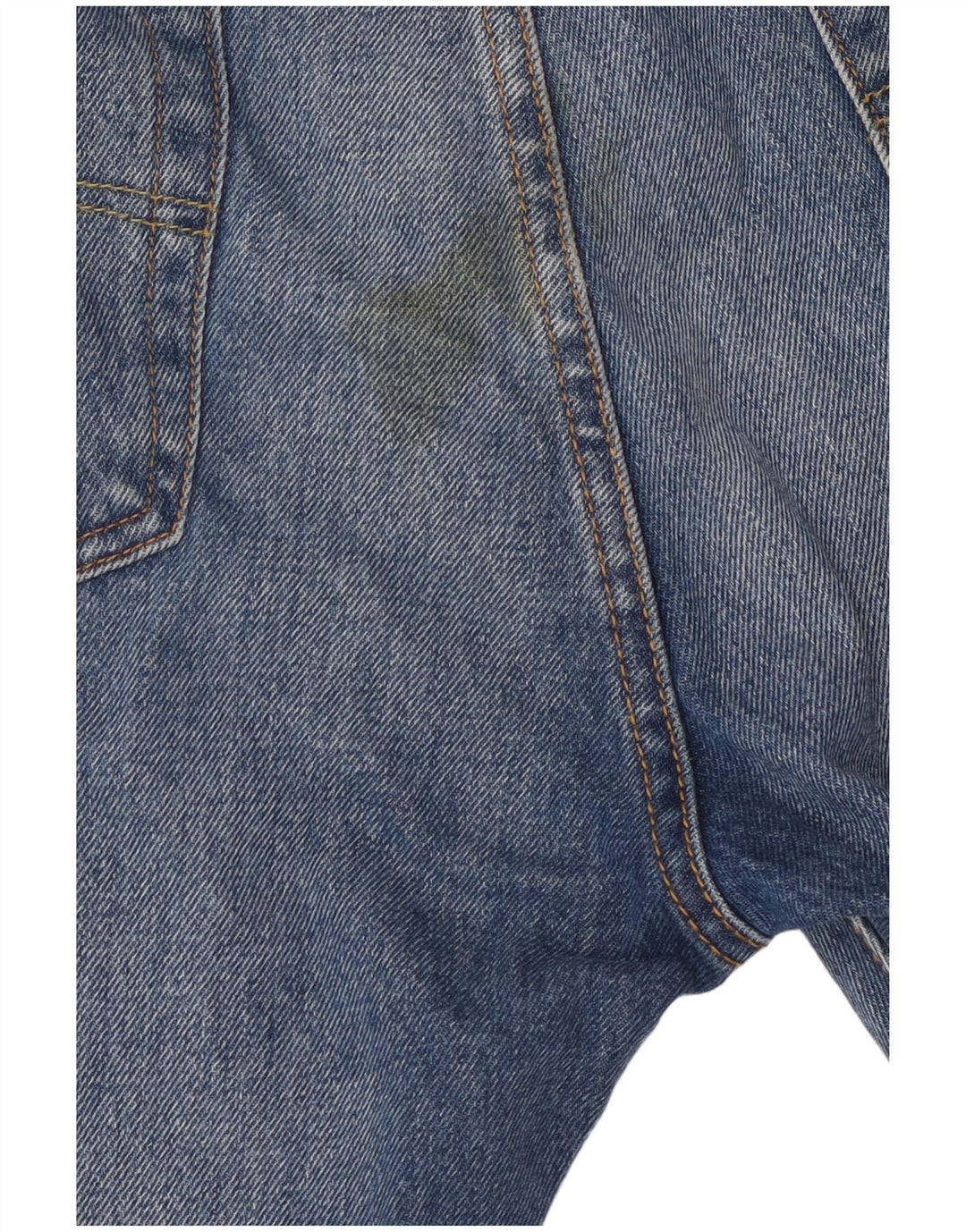 Levi's Masculino 501 Straight Jeans W36 L27 Azul Algodão