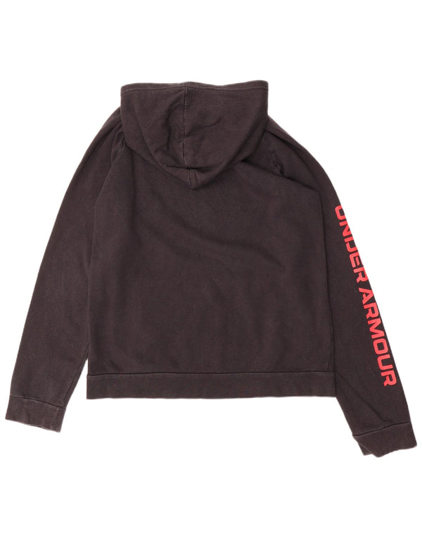 Jumper com capuz Under Armour Boys 13-14 anos XL preto
