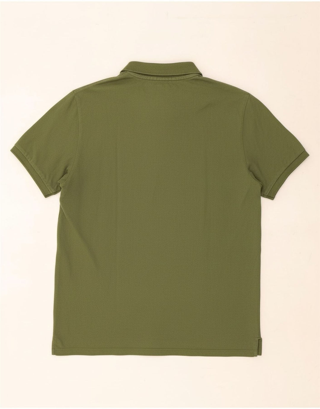 ASSN POLO DOS EUA. Camisa Polo Masculina XL Algodão Cáqui