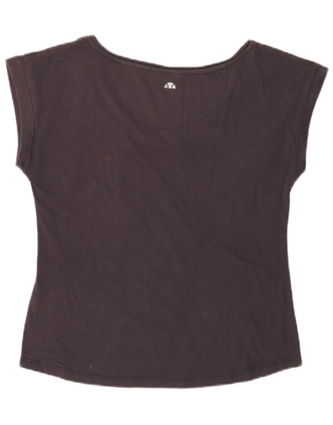 Camiseta feminina gráfica ELLESSE UK 14 grande algodão azul marinho