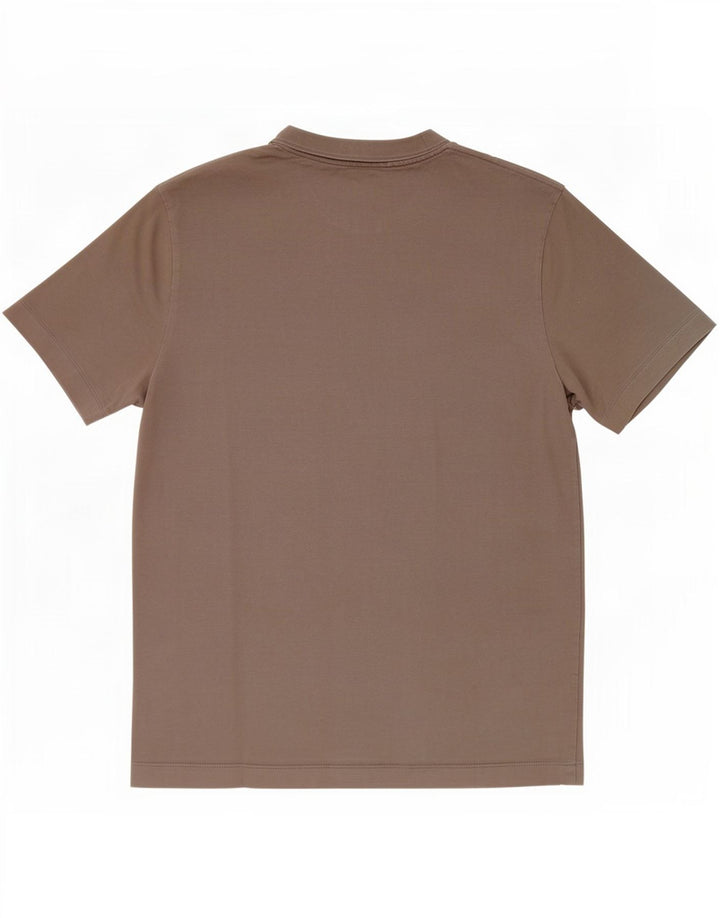 Zara Camiseta masculina cinza médio