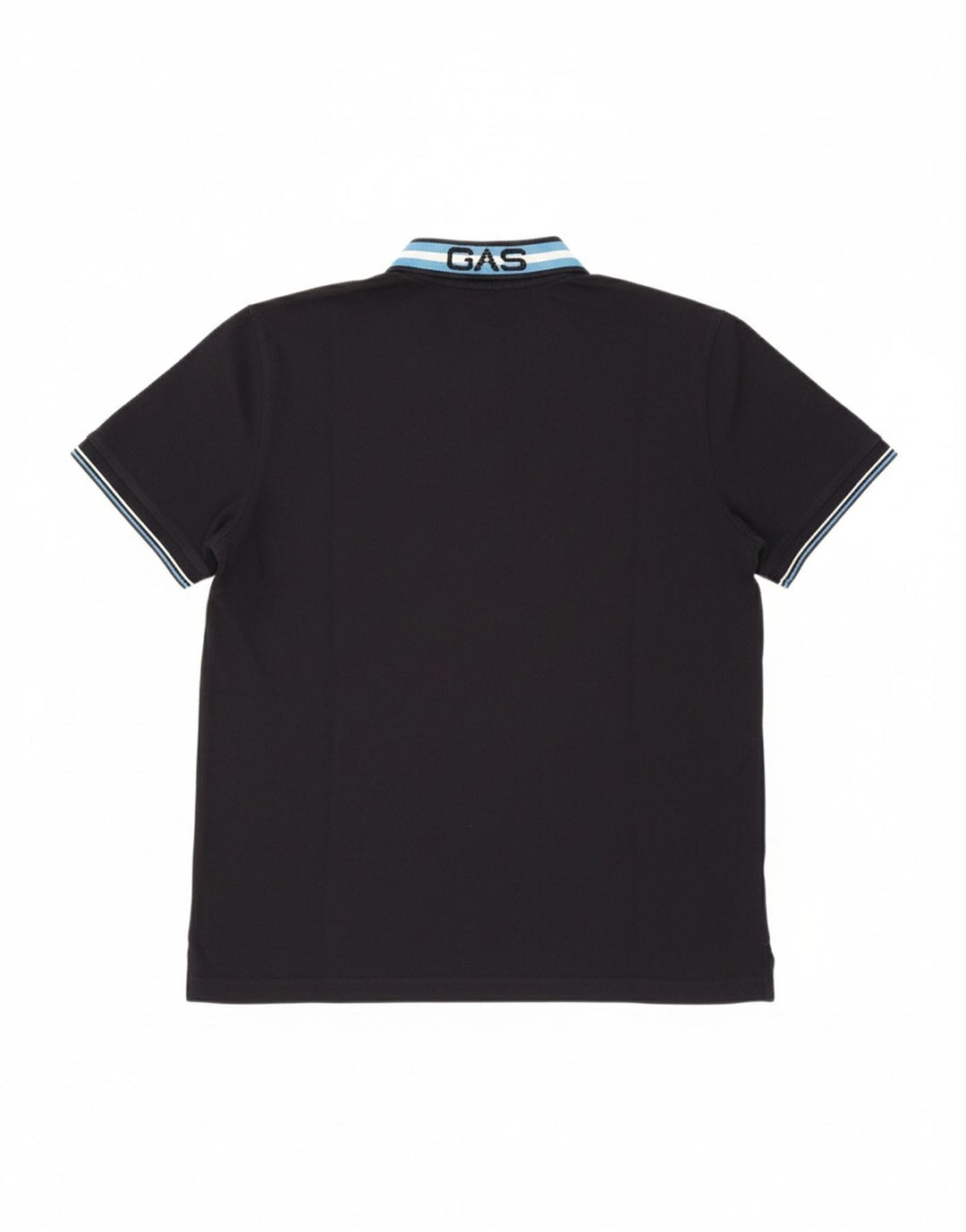 Camisa polo masculina GAS 2XL algodão azul marinho