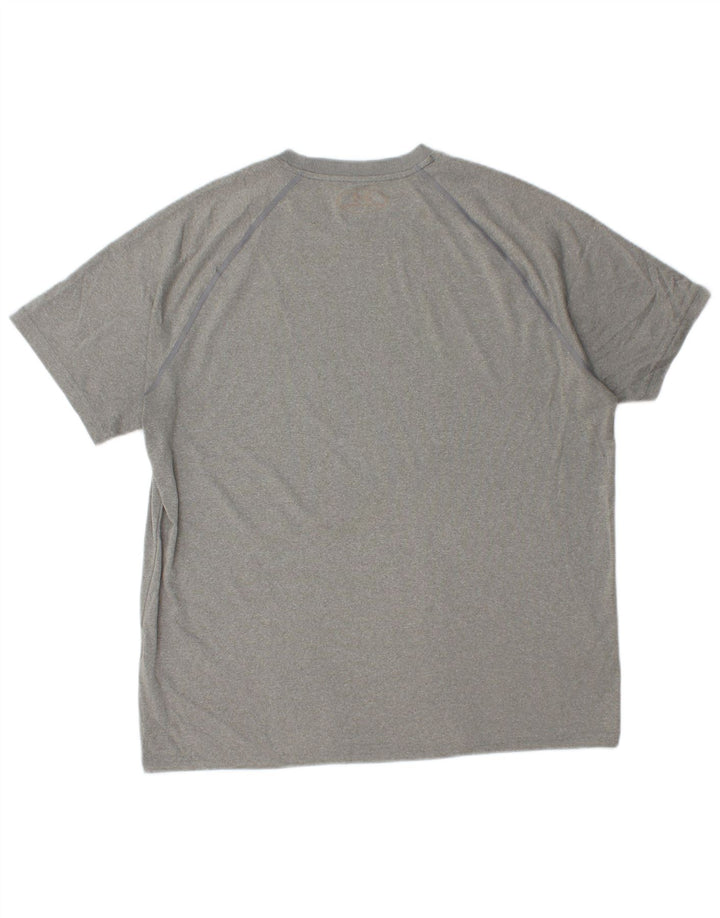 Camiseta masculina UNDER ARMOUR grande cinza