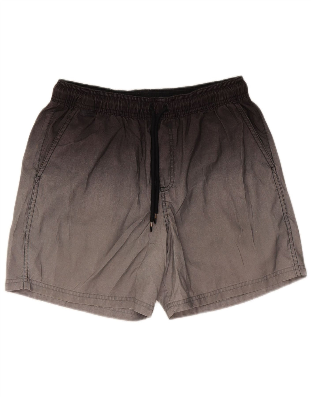 Shorts de natação masculino Marks & Spencer médio cinza colorblock poliéster