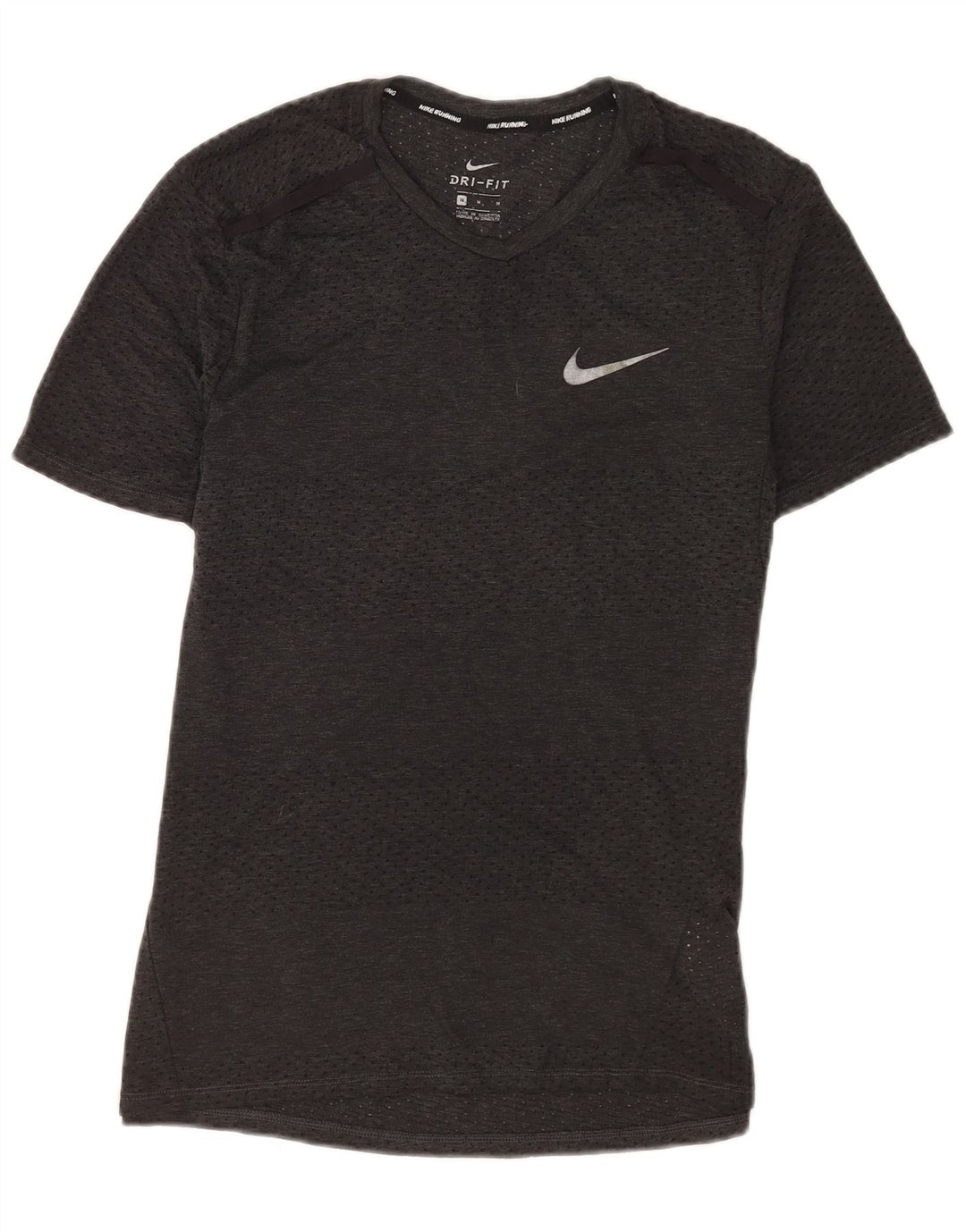 Camiseta Nike Masculina Dri Fit Top Cinza Médio Poliéster
