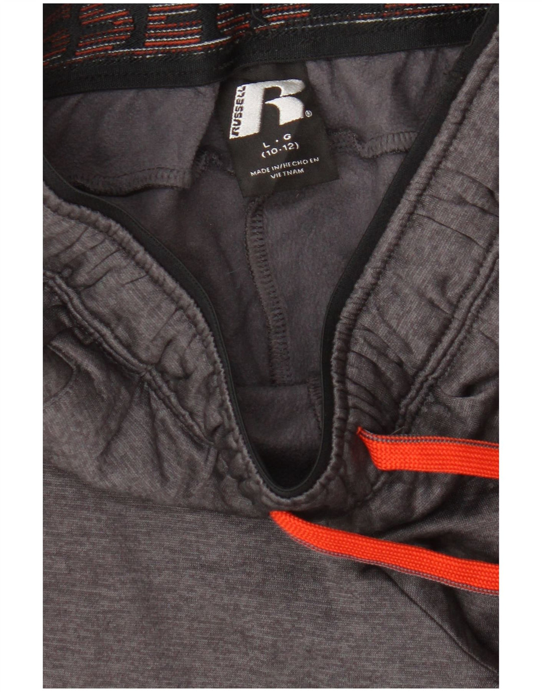 Russell Athletic Boys Calça de treino para corrida 10-11 anos grande cinza