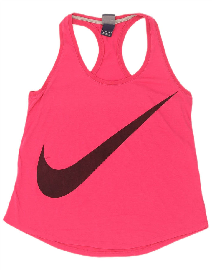 Colete gráfico feminino Nike UK 12 rosa médio