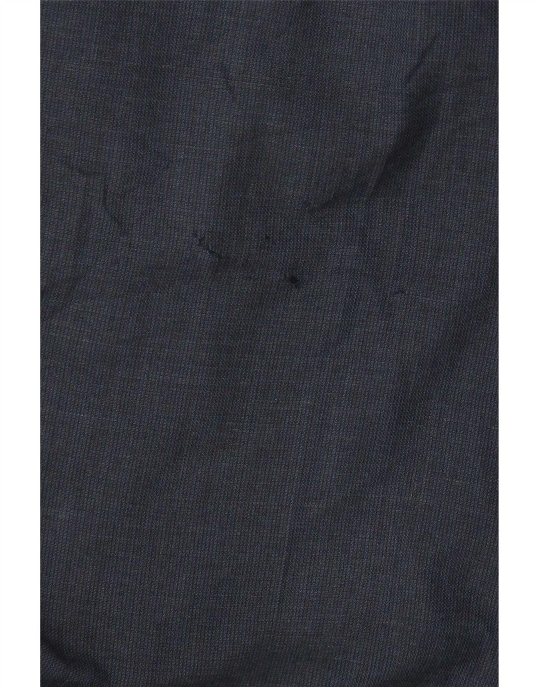 Calça masculina de terno reto Marks & Spencer W34 L29 lã azul marinho