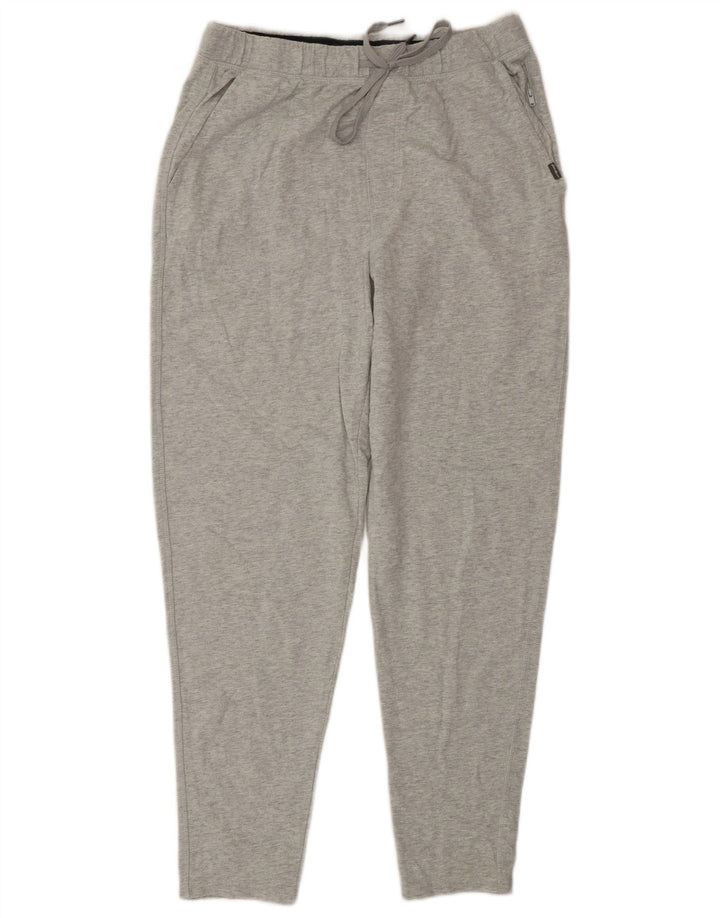 Calça de treino masculina Eddie Bauer algodão cinza médio