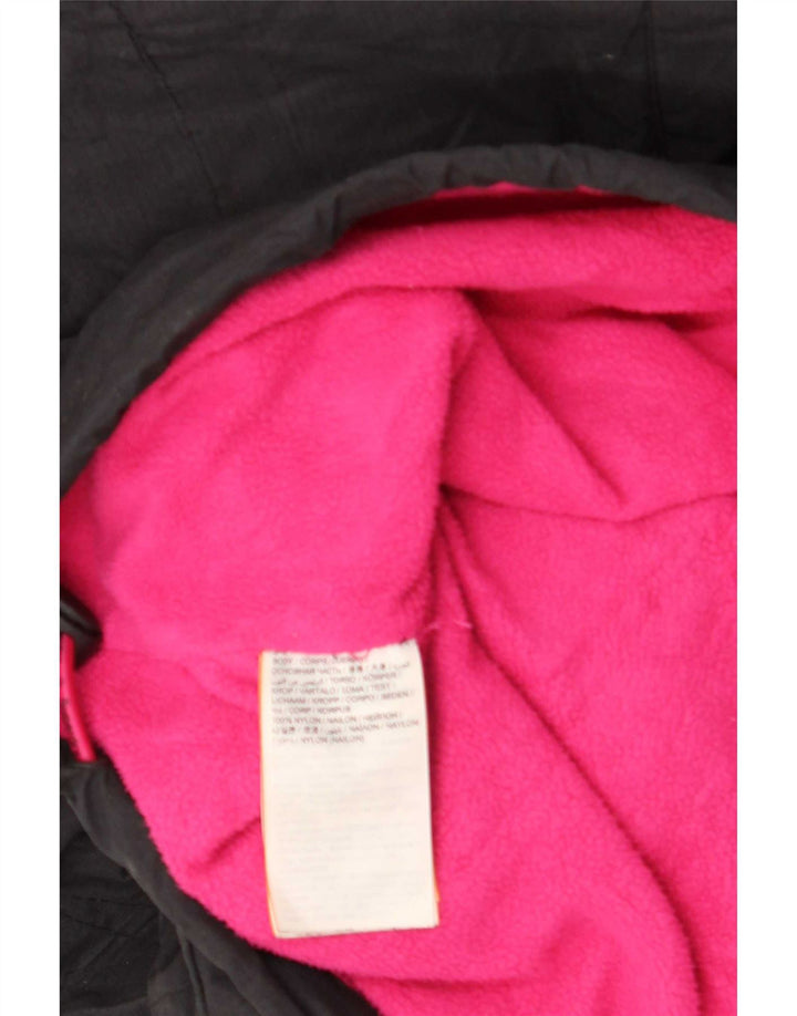 Jaqueta corta-vento feminina Superdry Windcheater Graphic UK 16 grande preta