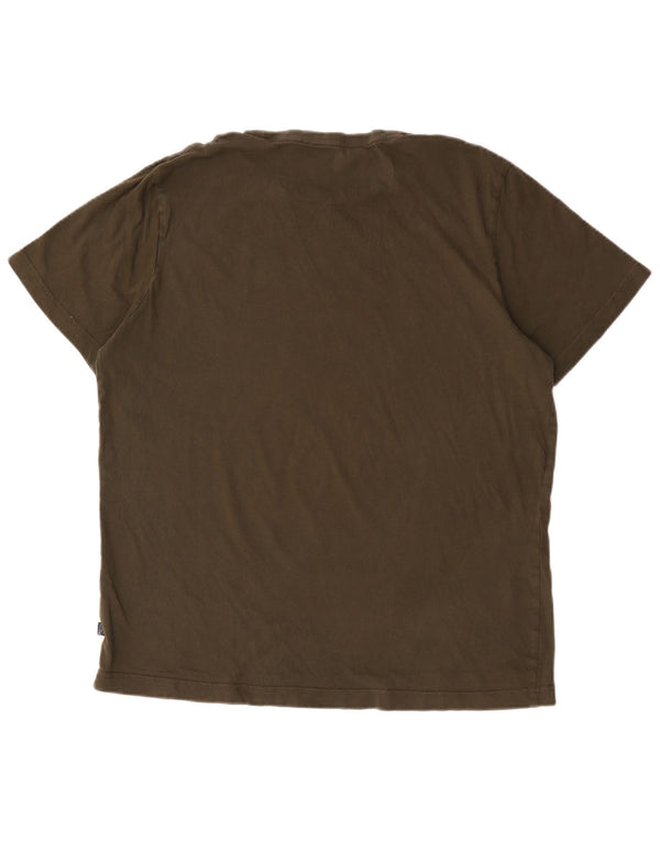 Puma Camiseta Masculina Graphic Top XL Algodão Cáqui