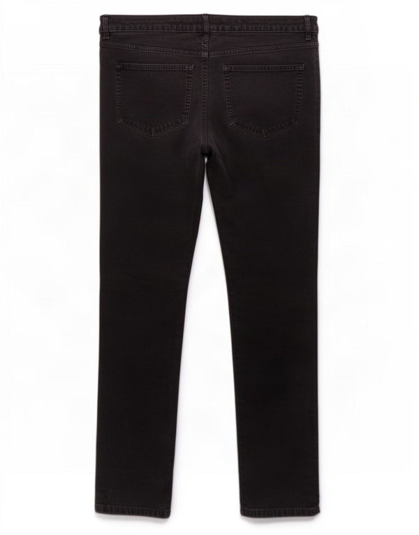 Calça feminina de veludo cotelê Marks & Spencer com cintura alta UK 18 XL W38 L27 Navy B