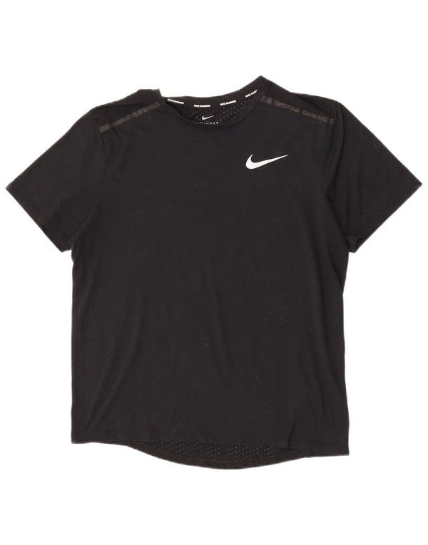 Camiseta Nike Masculina Dri Fit Top Médio Poliéster Preto