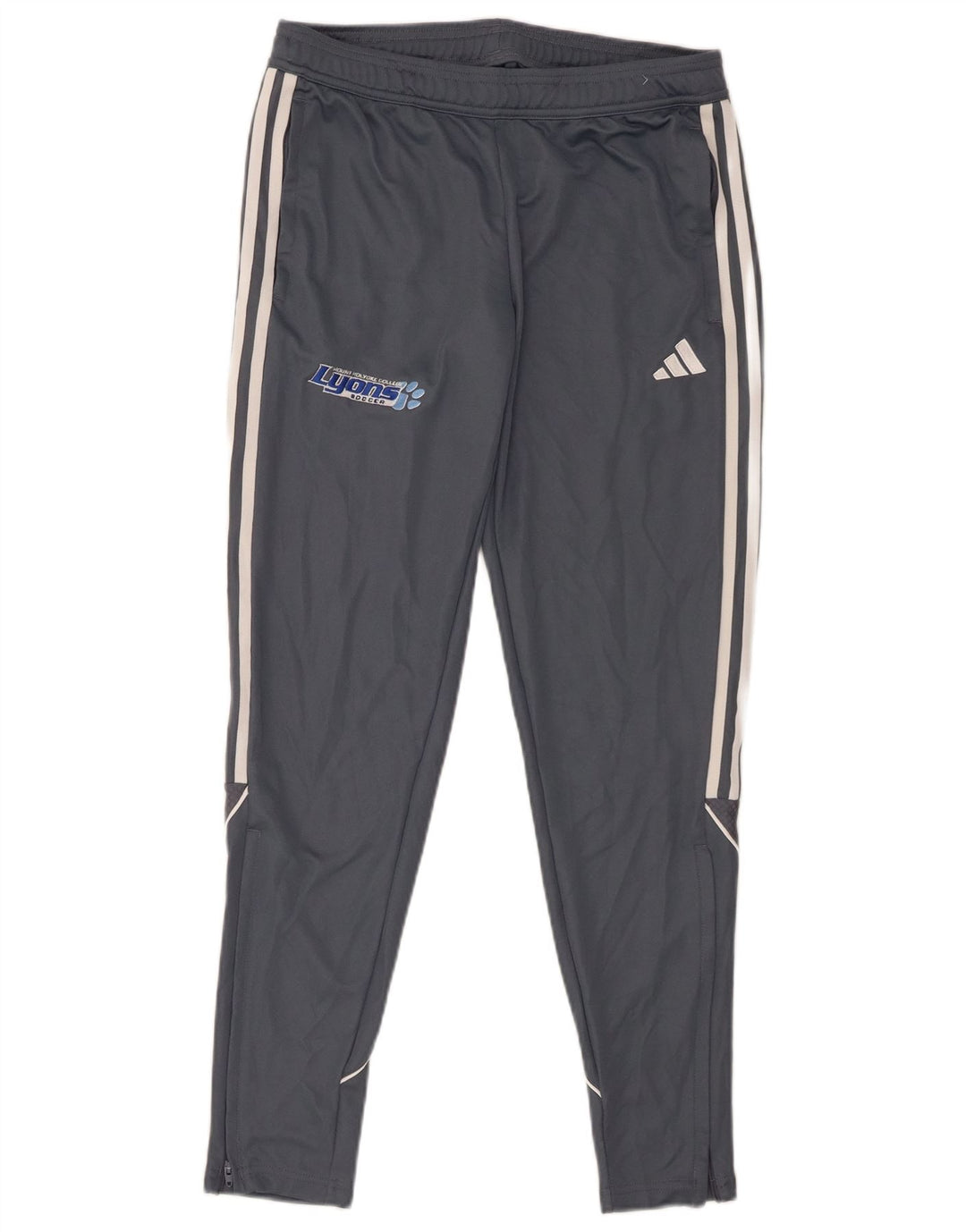 Calça Adidas Feminina Graphic Tracksuit UK 12/14 Cinza Médio
