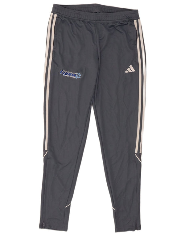 Calça Adidas Feminina Graphic Tracksuit UK 12/14 Cinza Médio