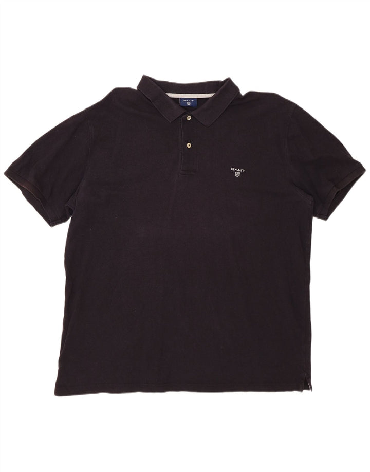 Camisa polo masculina GANT 3XL algodão preto