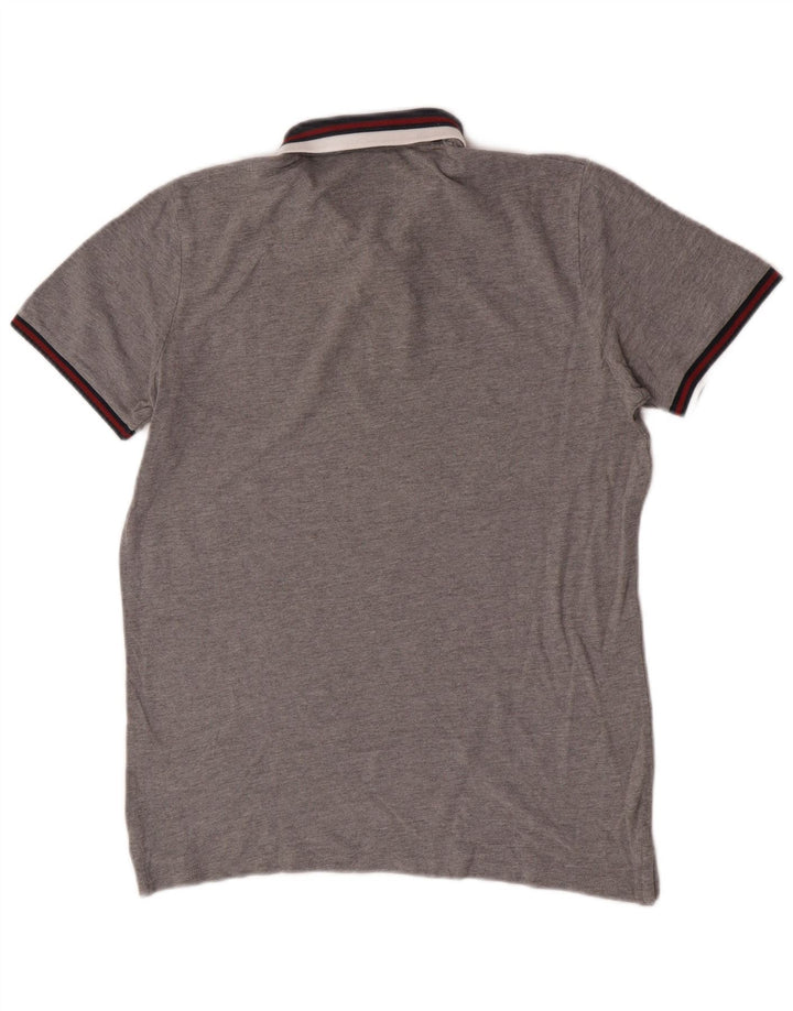 Camisa polo masculina Jack & Jones cinza médio