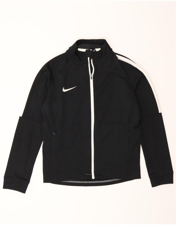 Jaqueta Nike Boys Dri Fit Tracksuit Top 10-11 Anos Médio Preto Colourblock