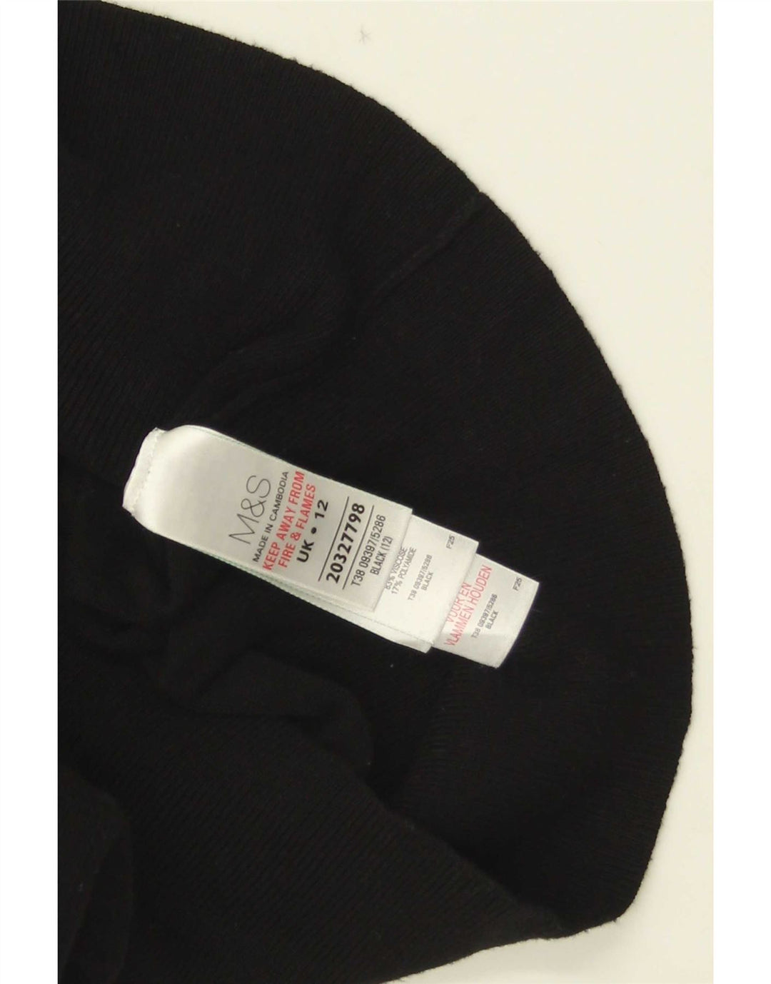 Suéter cardigã feminino Marks & Spencer Reino Unido 12 viscose preta média