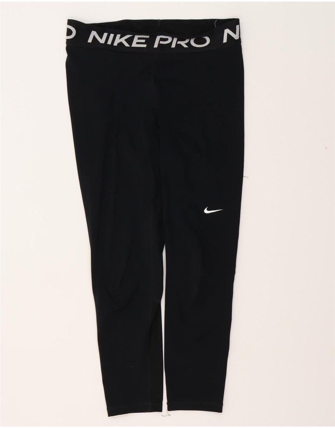 Leggings femininas Nike Dri Fit Graphic UK 12 médio preto poliéster