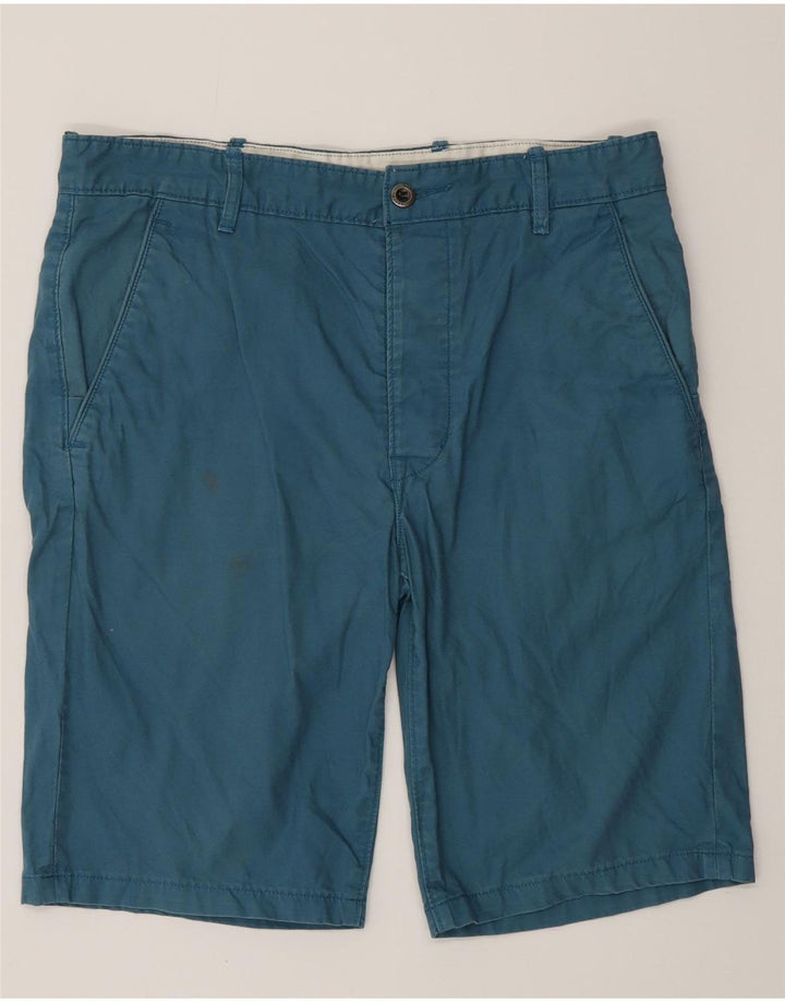 Shorts Chino feminino LEVI'S W32 grande algodão azul