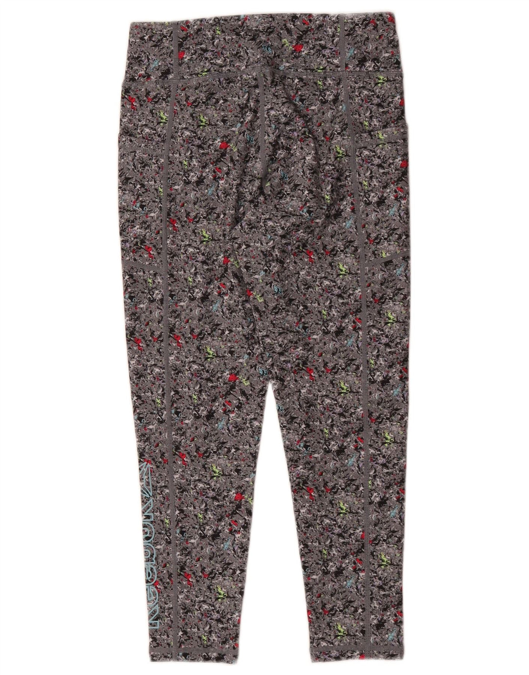 Leggings Reebok Menina 10-11 Anos Grande Cinzento Floral Poliéster