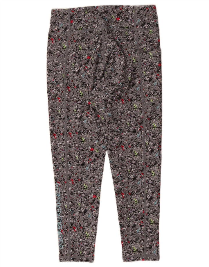 Leggings Reebok Menina 10-11 Anos Grande Cinzento Floral Poliéster