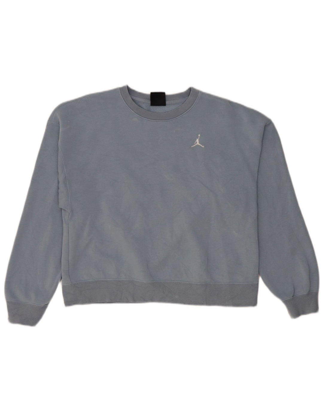JORDAN moletom feminino jumper UK 6 XS azul algodão