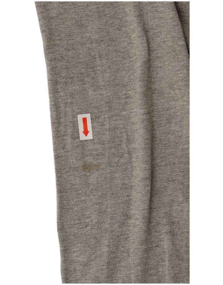 Leggings femininas NIKE Graphic cinza médio algodão esportivo