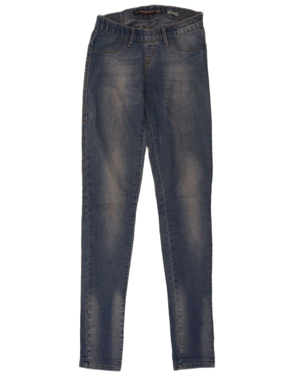 Zara Mulher Trafaluc Legging Jeans EU 36 XS W26 L34 Azul