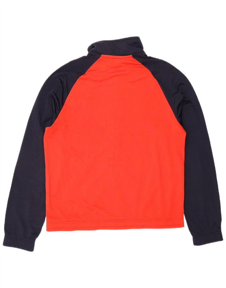 PUMA Mens Tracksuit Top Jacket Médio Laranja Colorblock