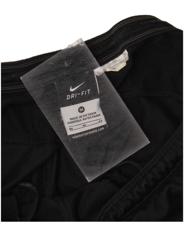 Calça de treino masculina Nike Dri Fit médio preto colorblock