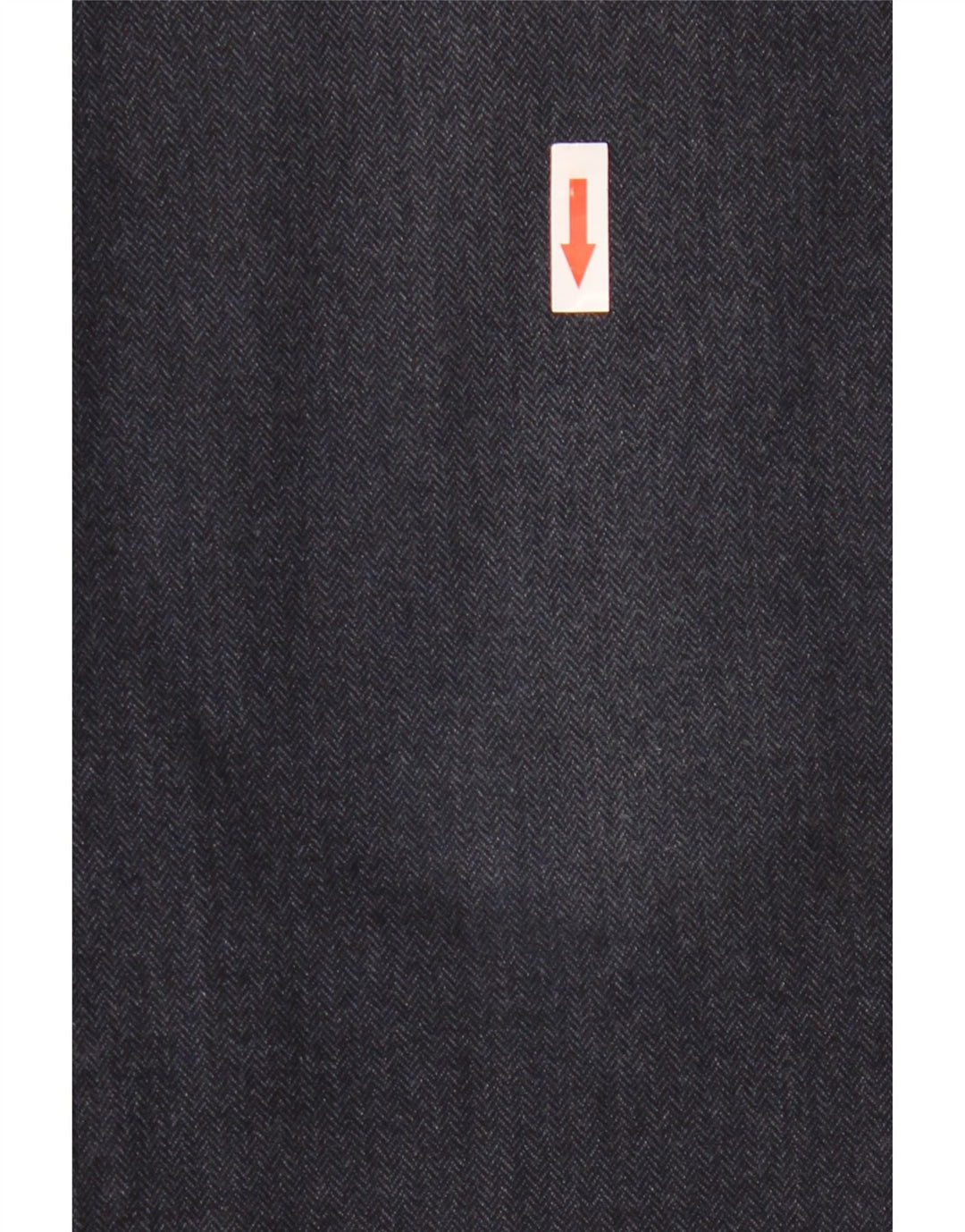 Calça Chino Masculina Massimo Dutti EU 42 Grande W32 L30 Azul Marinho Espinha de Peixe