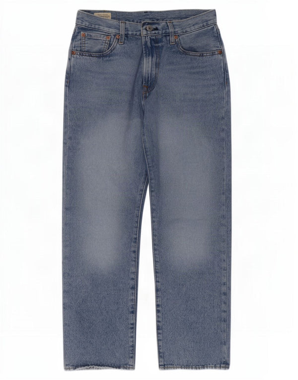 Levi's Masculino 551 Straight Jeans W30 L30 Azul Algodão