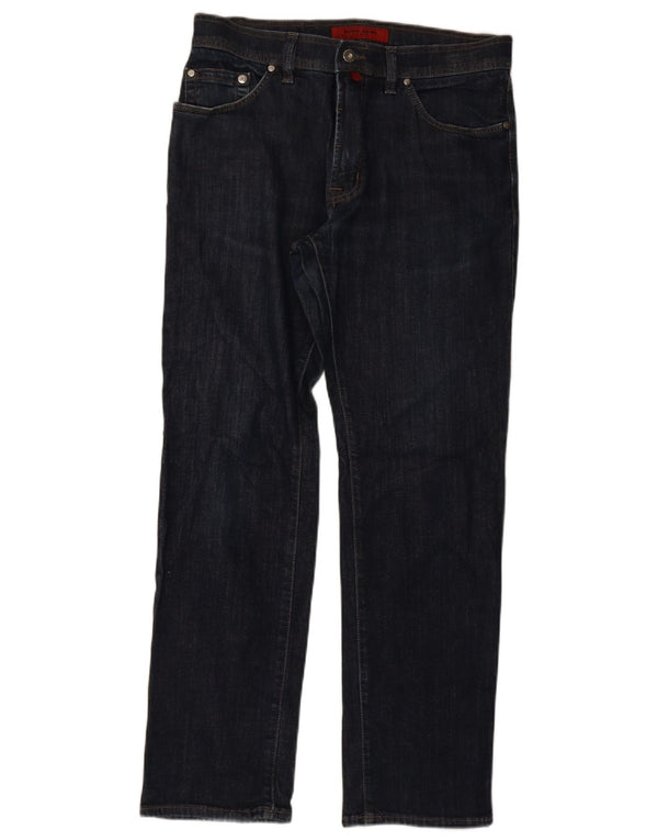 Pierre Cardin Mens Jeans retos W34 L32 Azul marinho