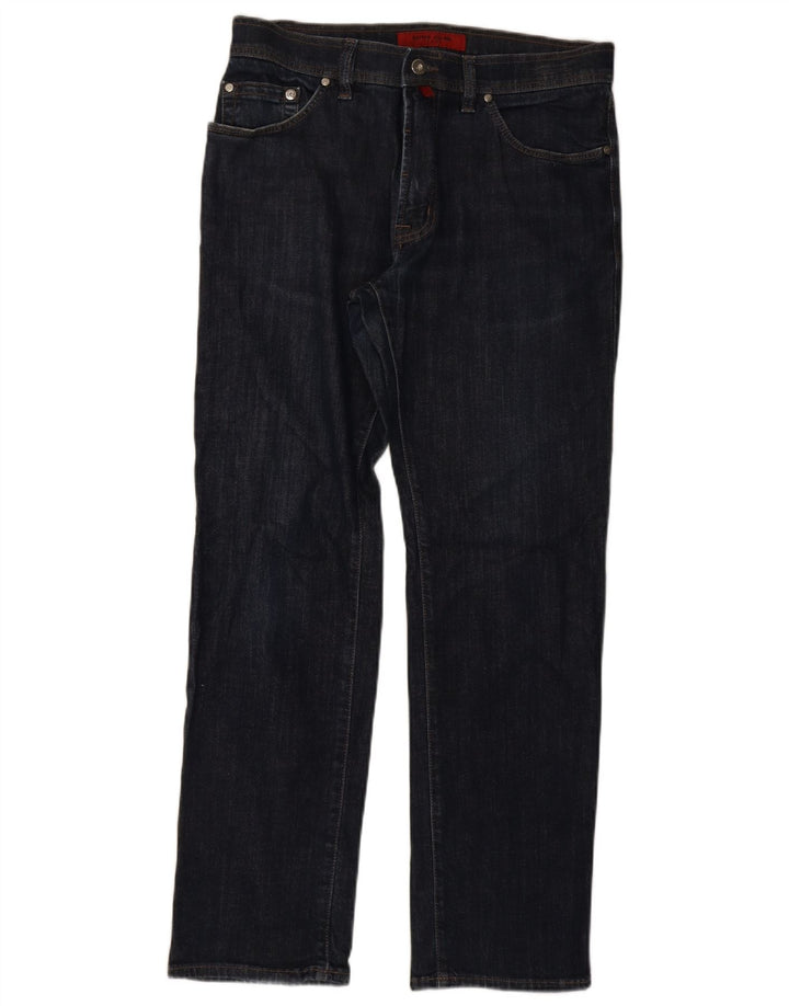 Pierre Cardin Mens Jeans retos W34 L32 Azul marinho