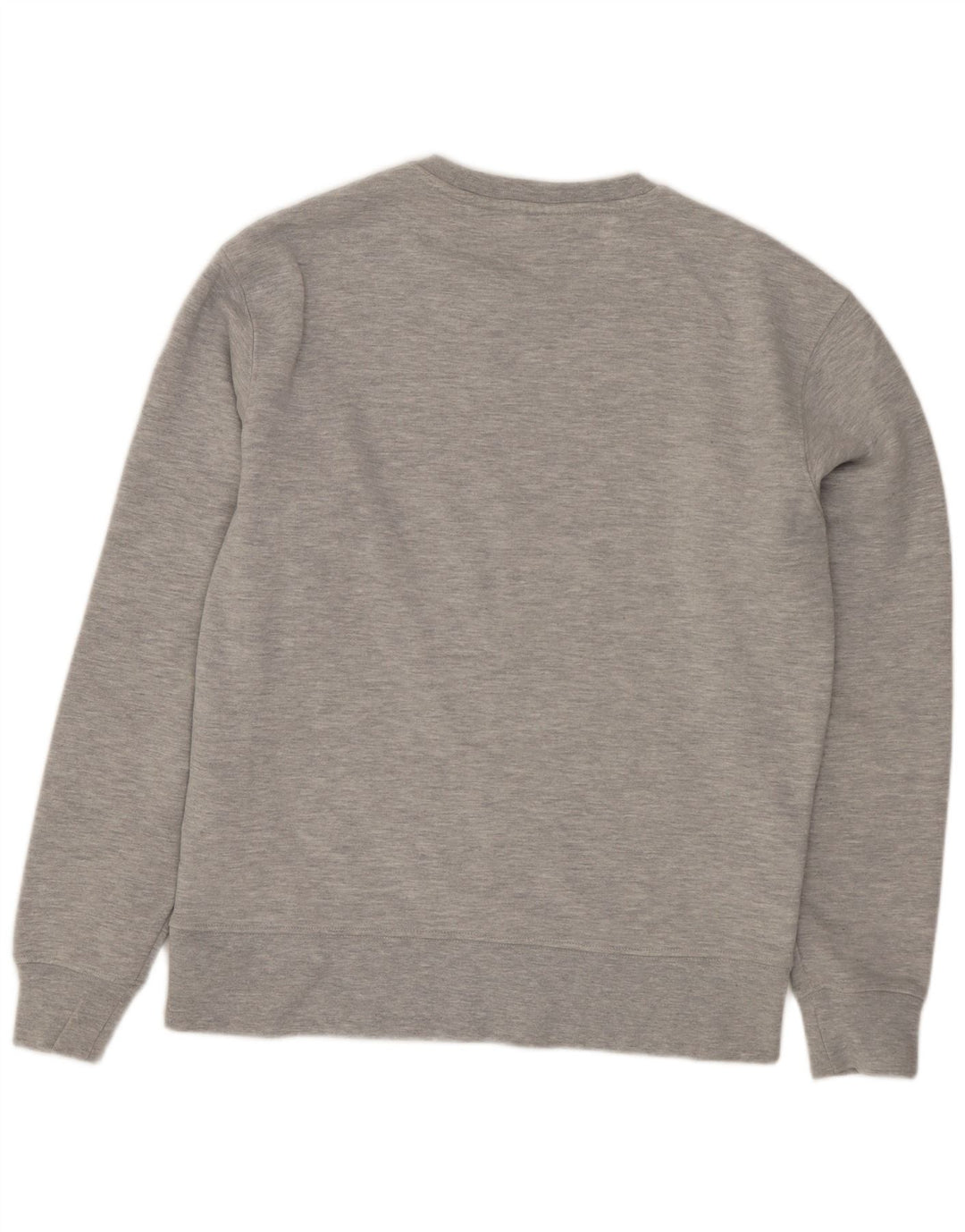 Zara moletom masculino jumper pequeno algodão manchado cinza