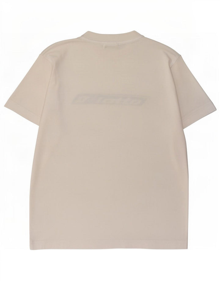 Camiseta gráfica masculina Lotto Top médio branco