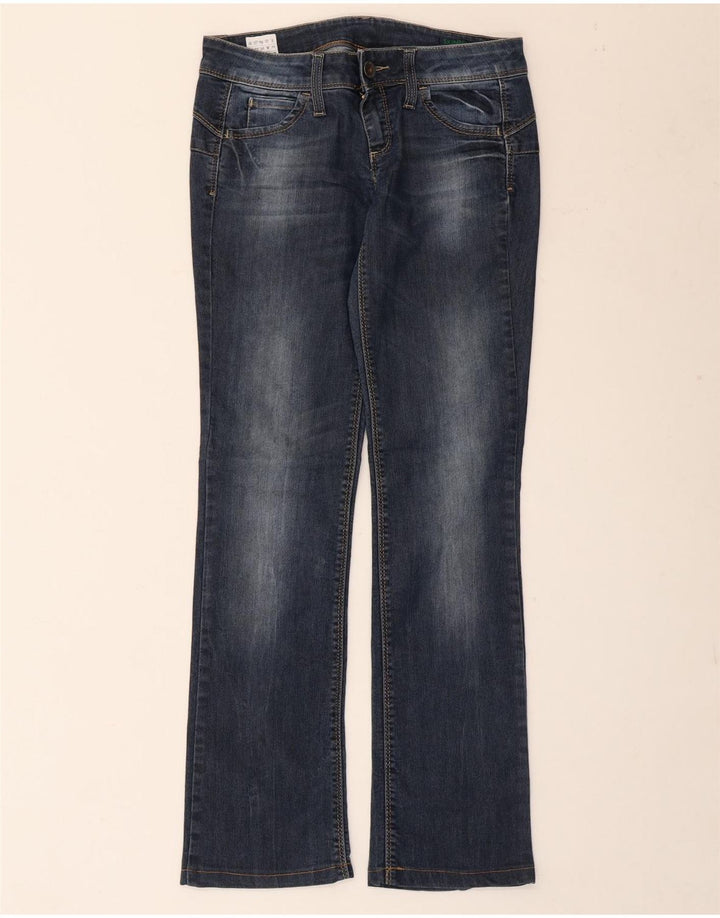 Benetton Calça Jeans Feminina Bootcut W28 L30 Azul