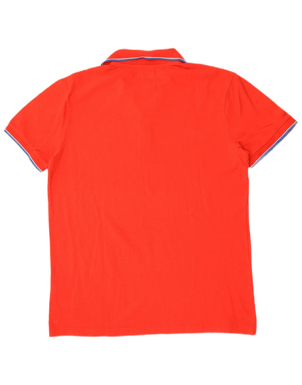 Camisa polo masculina Kappa XL algodão vermelho