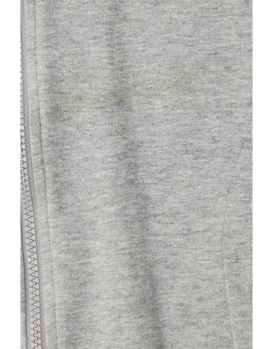 NIKE Womens Zip Hoodie Sweater UK 6 XS Grey Cotton Vintage Nike and Second-Hand Nike from Messina Hembry 