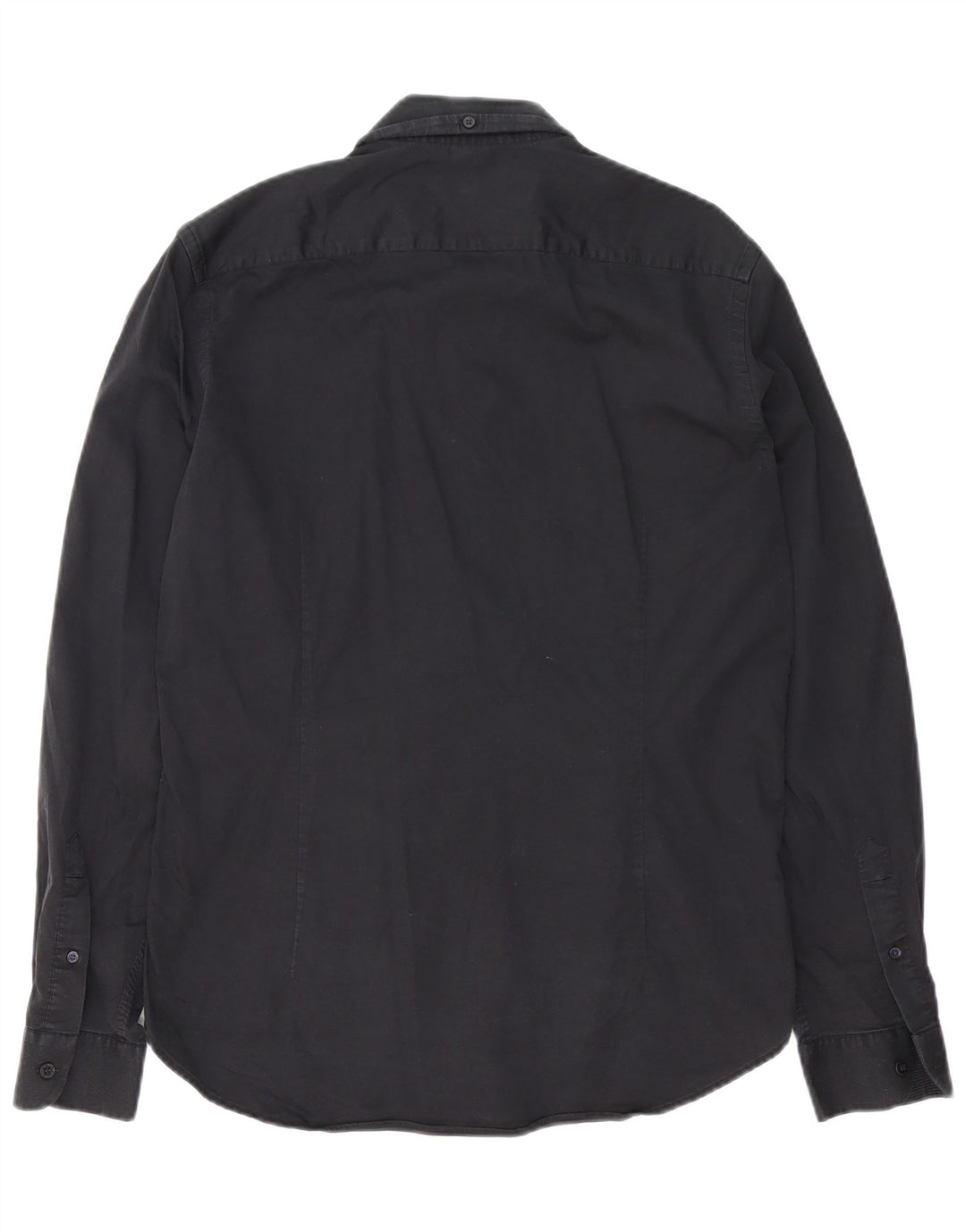 Camisa masculina Ted Baker tamanho 4 grande algodão preto