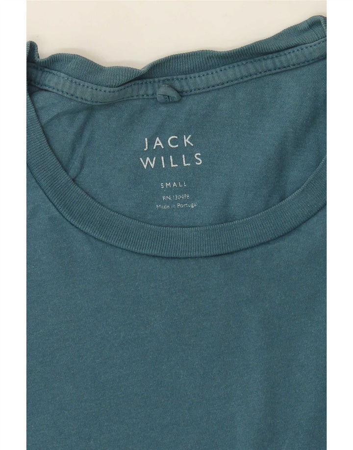 Camiseta masculina Jack Wills top pequeno azul