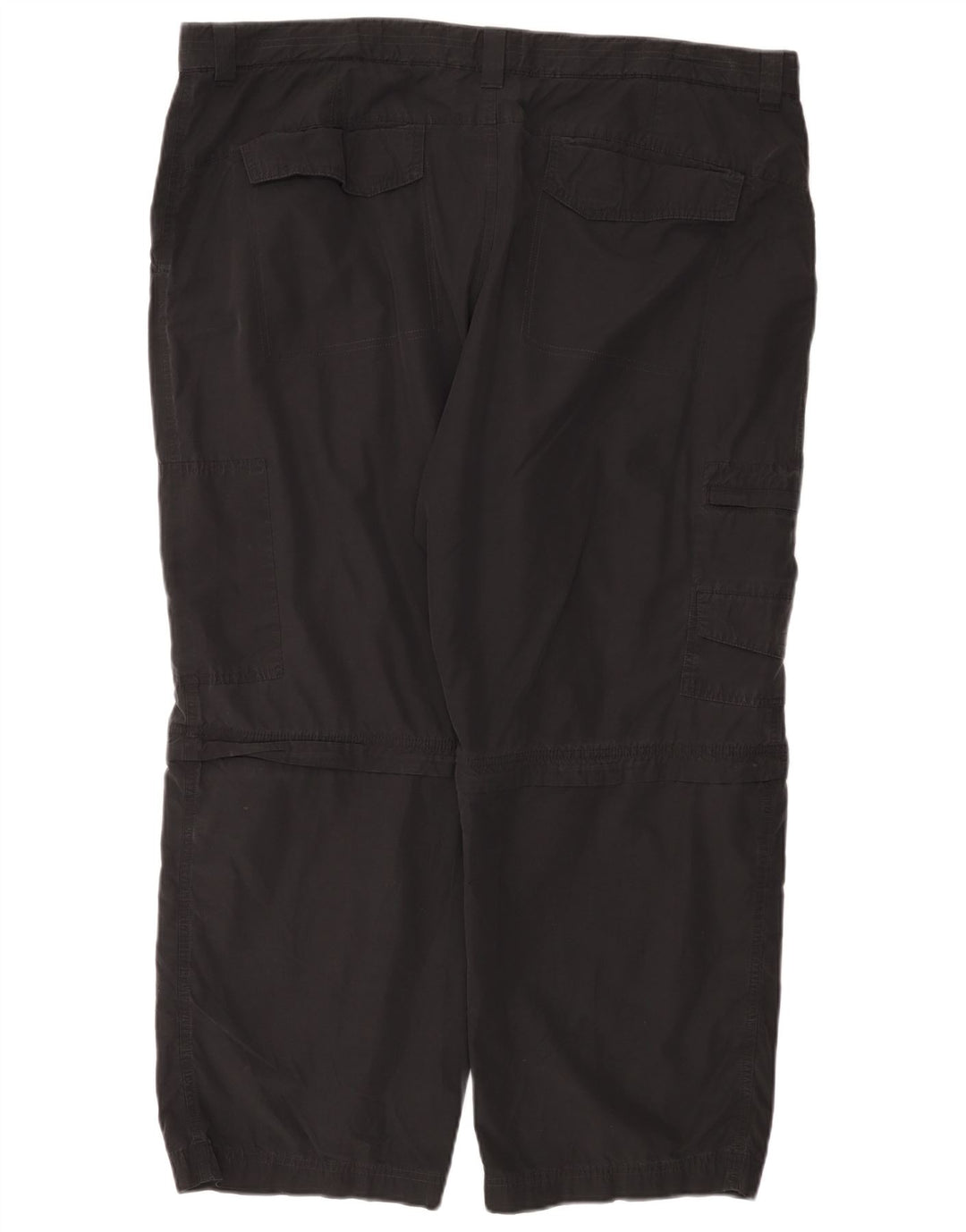 Calça cargo reta masculina Marks & Spencer W44 L29 algodão preto