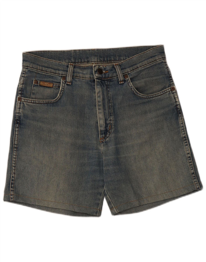 Shorts jeans feminino Wrangler W31 algodão azul médio